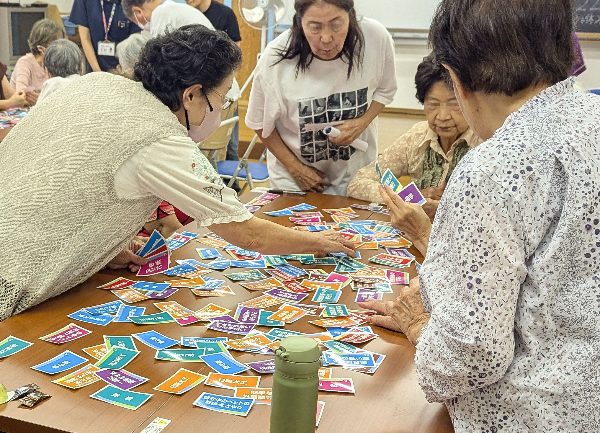 平野中学校地区協議体「わいわい おしゃべり会」開催風景1