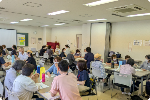 蓮田北小学校地区『蓮北ささえあいたい』活動イメージ