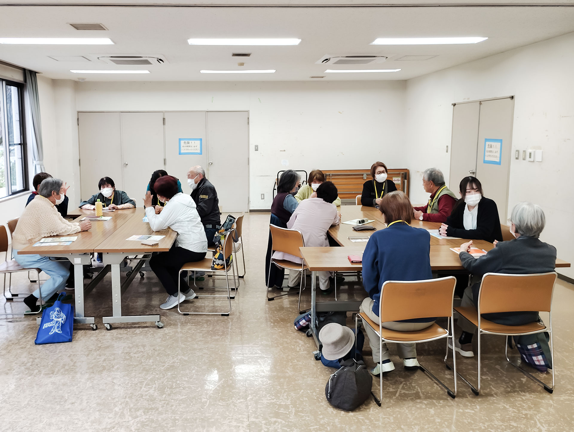 認知症カフェ「オレンジの音色」開催風景1