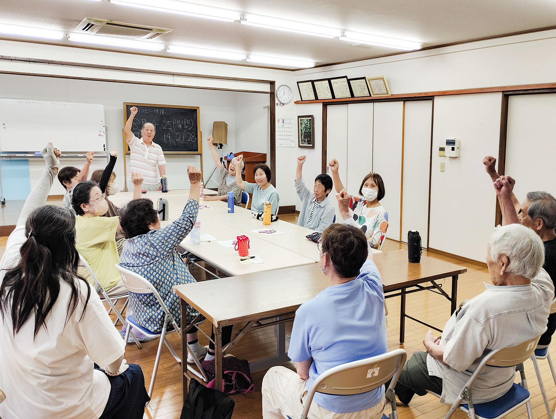 平野中学校地区協議体「わいわい おしゃべり会」開催風景1